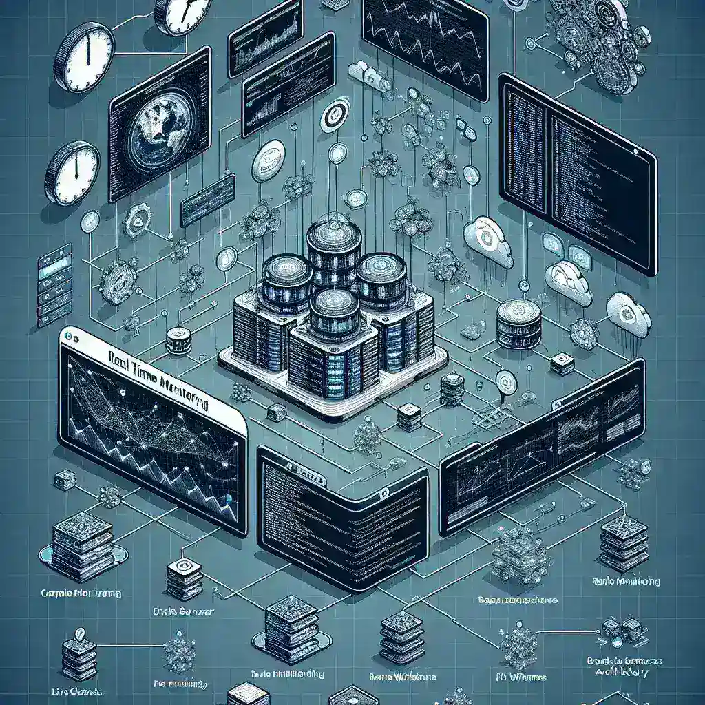 Alt text: "Interfaccia di un software di monitoraggio per architetture a microservizi, mostrando dati in tempo reale e grafici analitici. Articolo su strumenti di monitoraggio per sviluppatori."