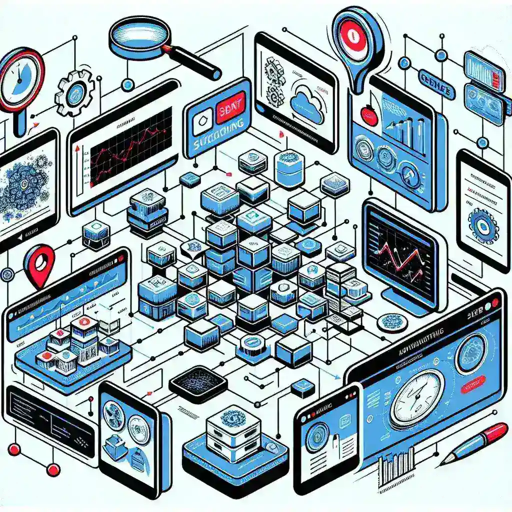 "Immagine che mostra strumenti di monitoraggio in tempo reale per architetture a microservizi, evidenziando dashboard, grafici e interfacce utente nel contesto della guida completa 2024."