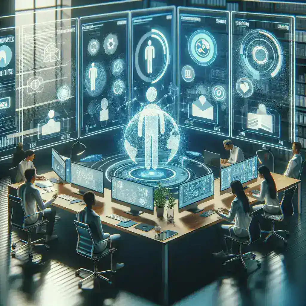 "Schermata di un software di produttività per team remoti, evidenziando le funzionalità di collaborazione e gestione dei progetti, in un articolo del 2024 sui migliori strumenti per aumentare l'efficienza del lavoro a distanza."